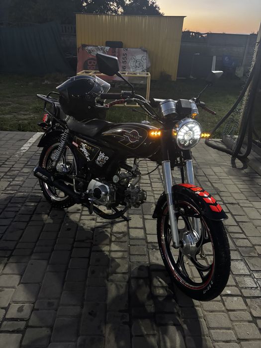 Мотоцикл альфа 110