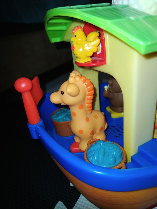 Игровой набор Kiddieland Ноев ковчег, развивающие игрушки, сортер.

Дж