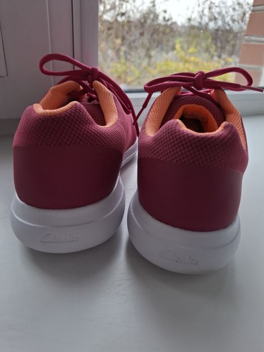 Женские кроссовки"Clarks" 41 размер