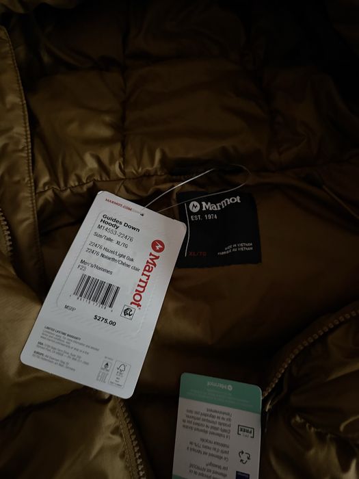 Пуховик Куртка Marmot 73060 Guides Down Hoody