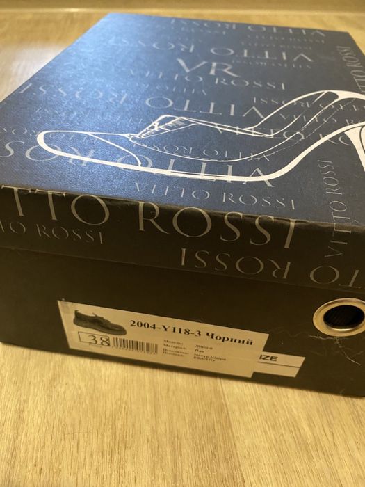 Туфли женские VITTO ROSSI, 38 размер