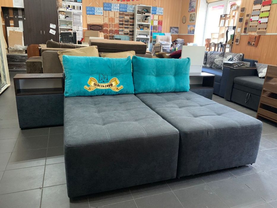 Угловой диван-трансформер "Данко-2" с тумбочками, 5 положений - Акция