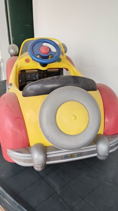 Carro do Noddy,  em plástico
