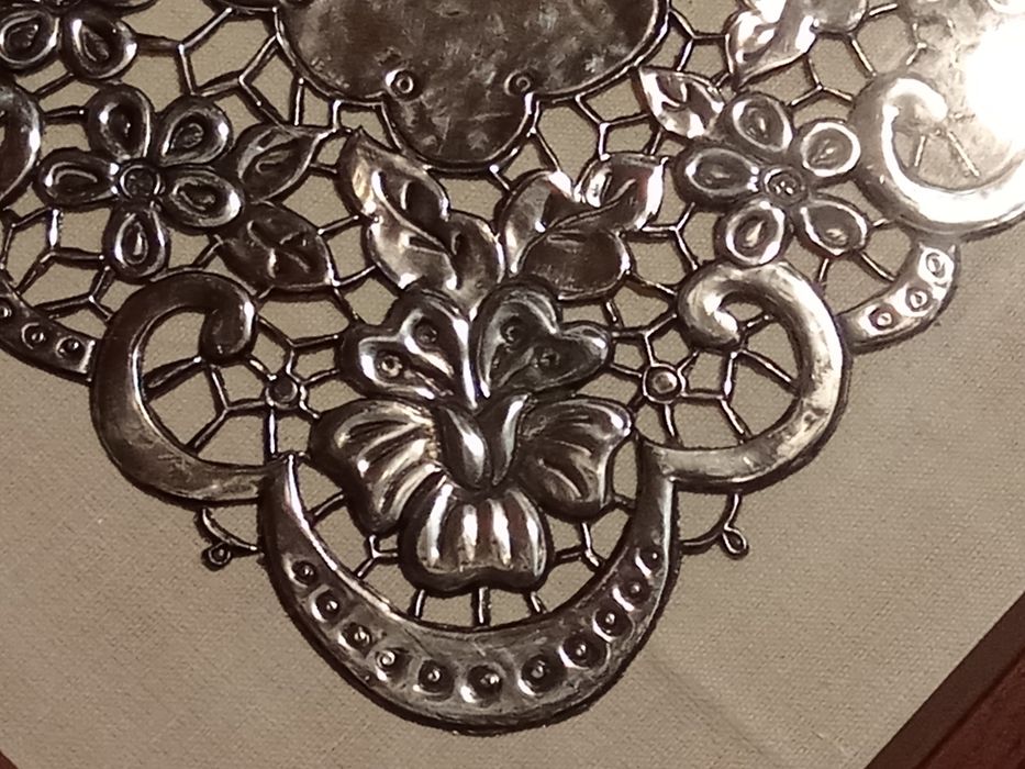 Bandeja com arranjo floral ( 39cm*52,5cm)