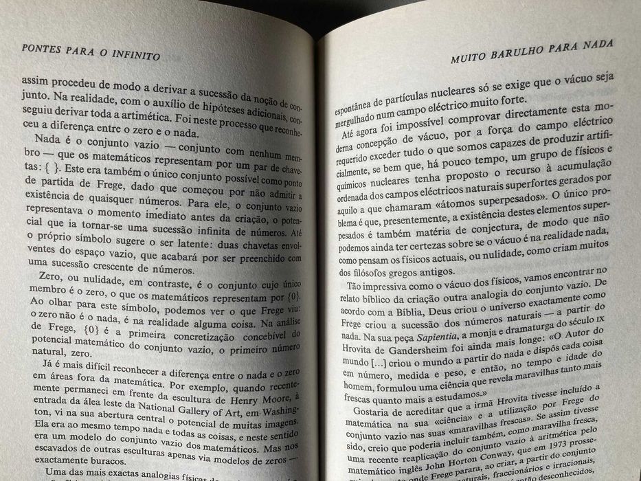 Pontes para o Infinito, de Michael Guillen