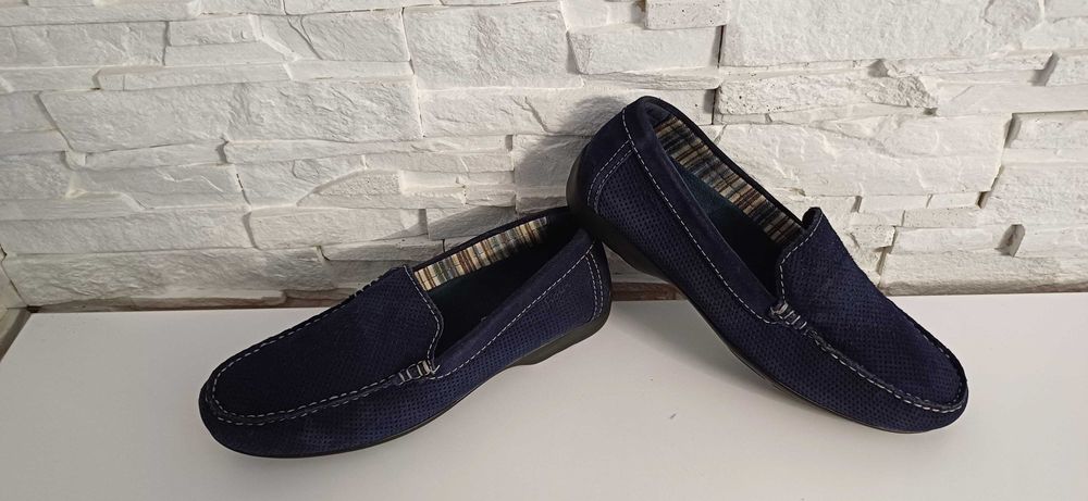 Mokasyny SIOUX roz.42 (8G) wkł.27,5 cm.