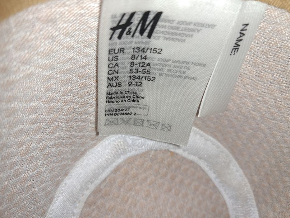 Kapelusz chłopięcy z H&M 134-152 j.nowy