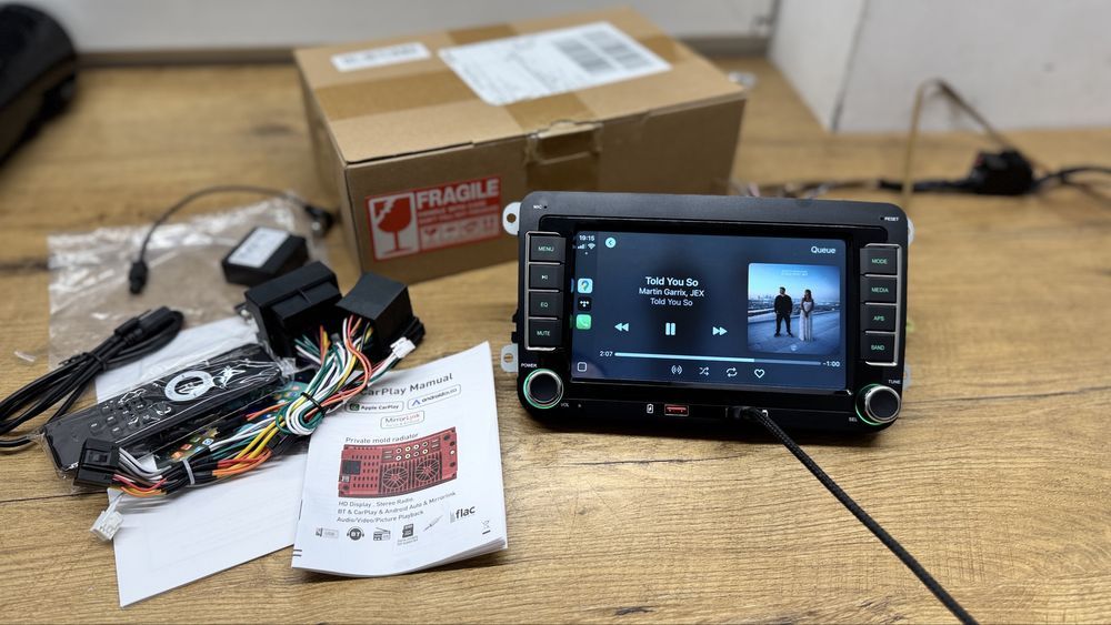 Radio vw carplay android auto passat,golf