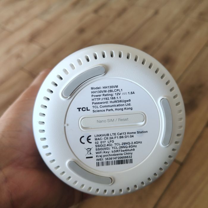 Modem WIfi 5G TCL HH130VM