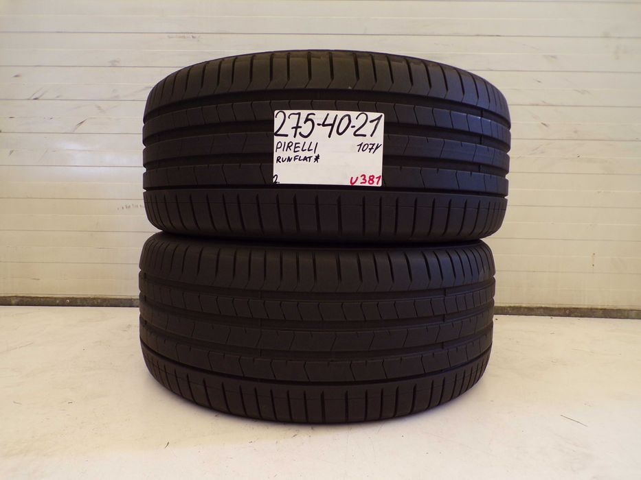 opony letnie pirelli pzero 275 40 R21  107y  rsc *