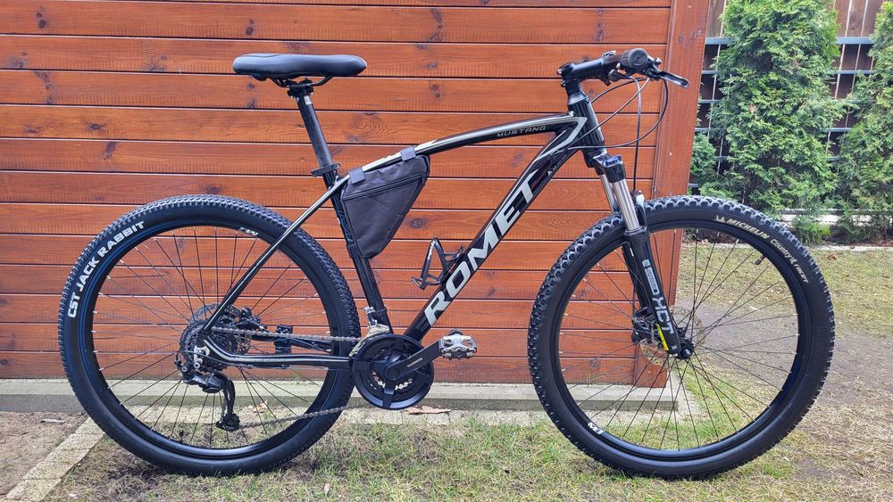 Rower mtb Romet mustang M7.1 27.5 cala rama L 19 hydraulika