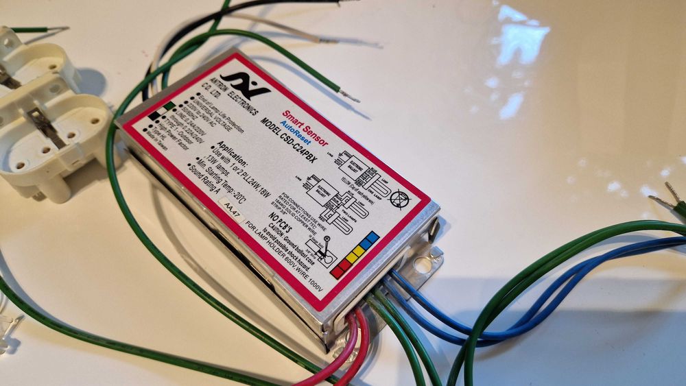 sterownik do świetlówki 2G11, model ANRON CSD-C24PBX