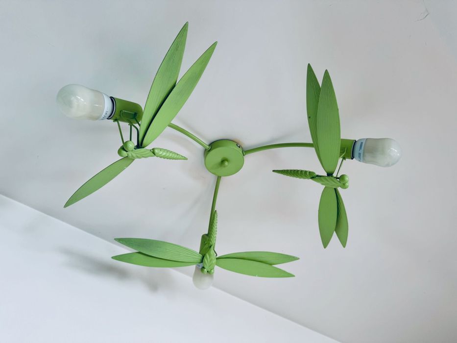 Lampa żyrandol dziecięcy ważki