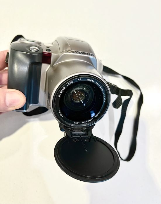 Aparat Olympus is-200 + konwerter - IDEALNY - KOLEKCJONERSKI