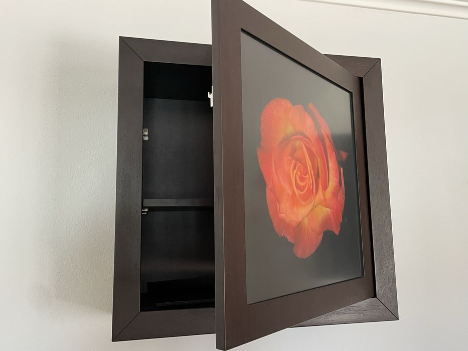 Armário em cubo decorativo