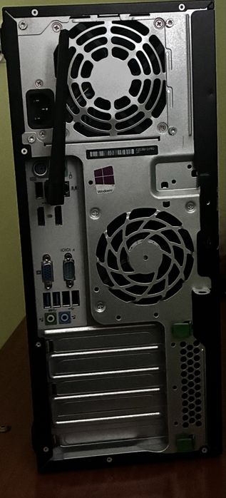 Kompaktowy Komputer PC HP i7 / 16 GB Dual / SSD 256GB + 500GB / Wi-Fi / Win 10 TWR
