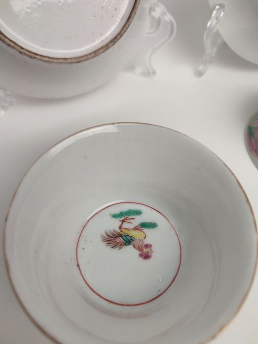 Par de chávenas em Porcelana Chinesa