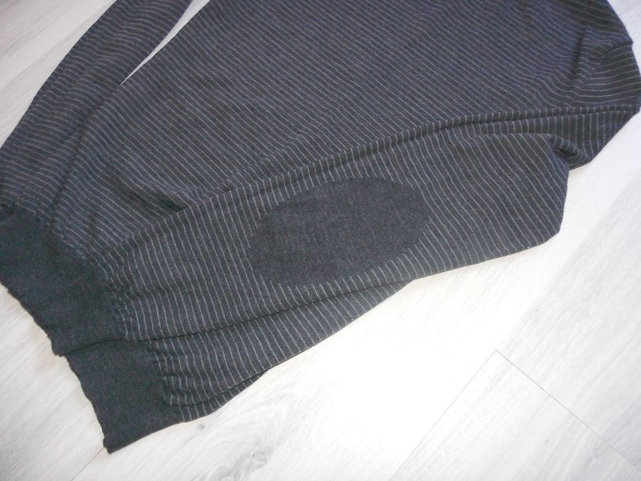 Ermenegildo Zegna Jumper Longsleeve Sweter Męski Casual Wełna S/M