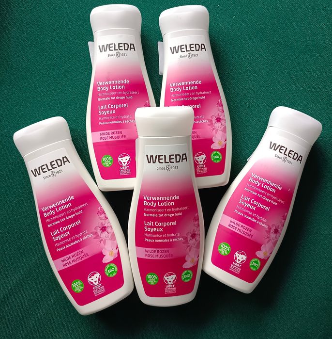 WELEDA Wilde Rozen szwajcarski balsam do ciała z różą PROMO WYPRZEDAŻ