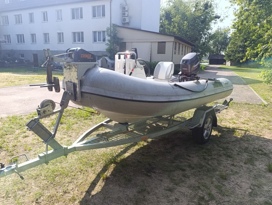 RIB 3.5 TOHATSU 30 , 4T лафет