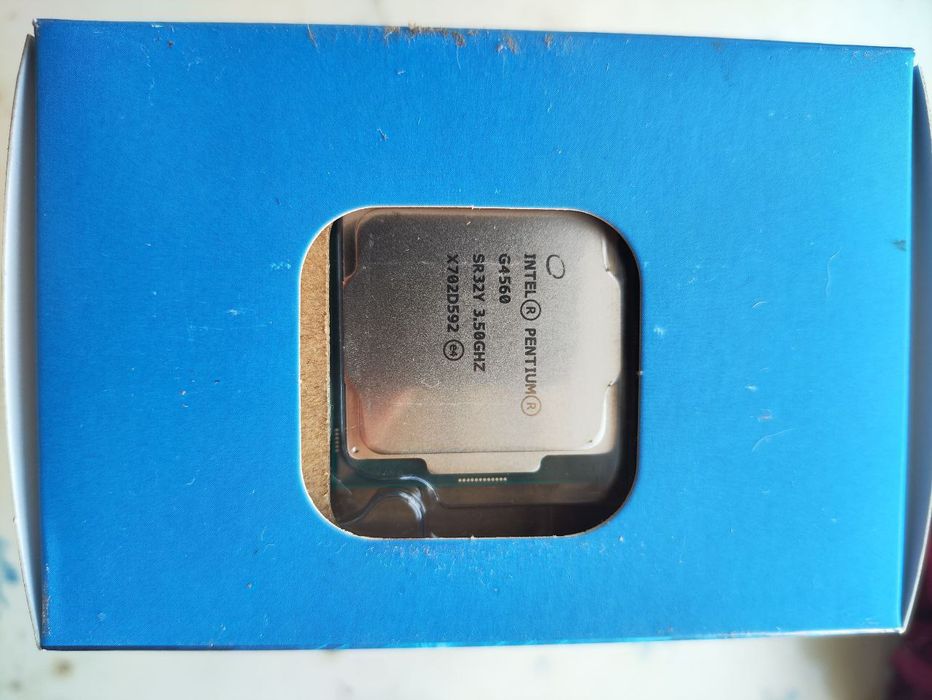 Процессор Intel pentium G4560