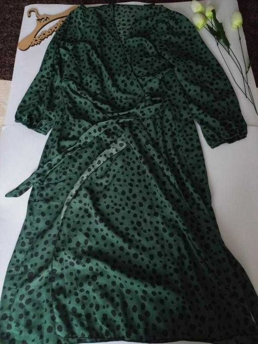 Зелена сукня вагітним на новий рік 52 розмір