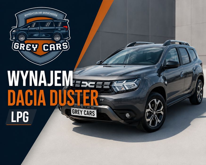 Wypożyczalnia samochodów osobowych Dacia Duster. 2800 zł / miesiąc