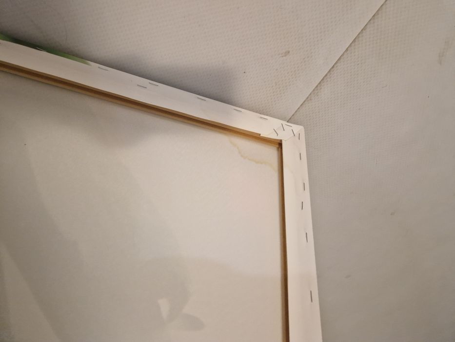 Uszkodzony Obraz tulipany na płótnie 114x86