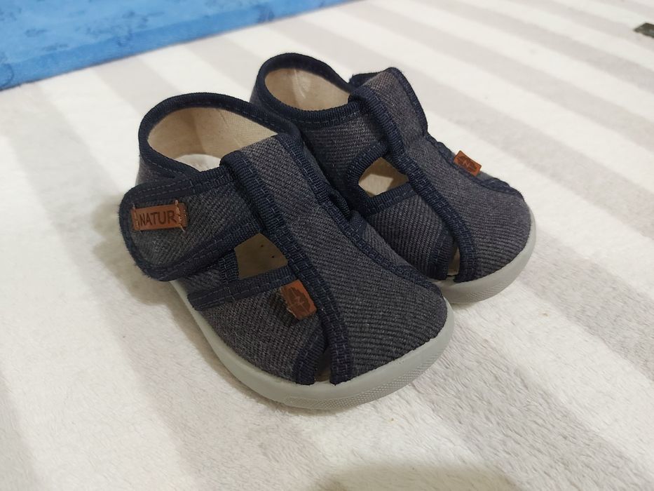 Тапки на липучках 20 розмір, 12,5 см