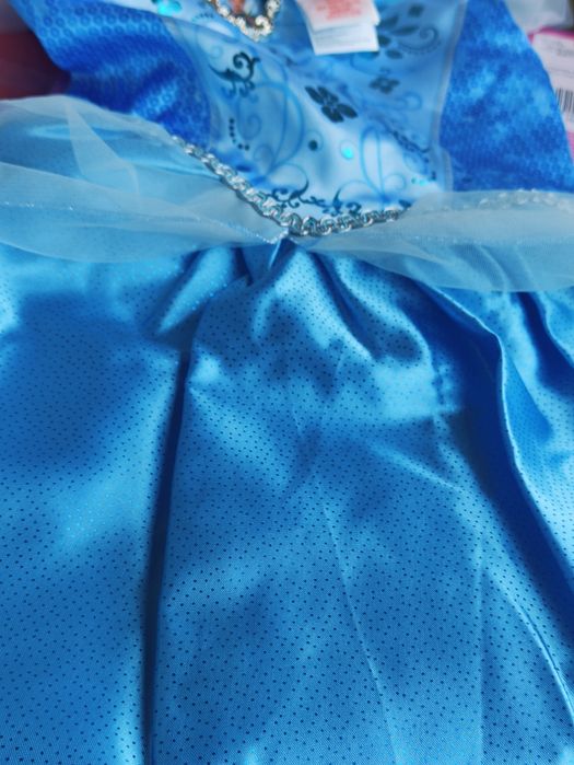 Cinderella Fato Fantasia Carnaval princesa Disney Novo