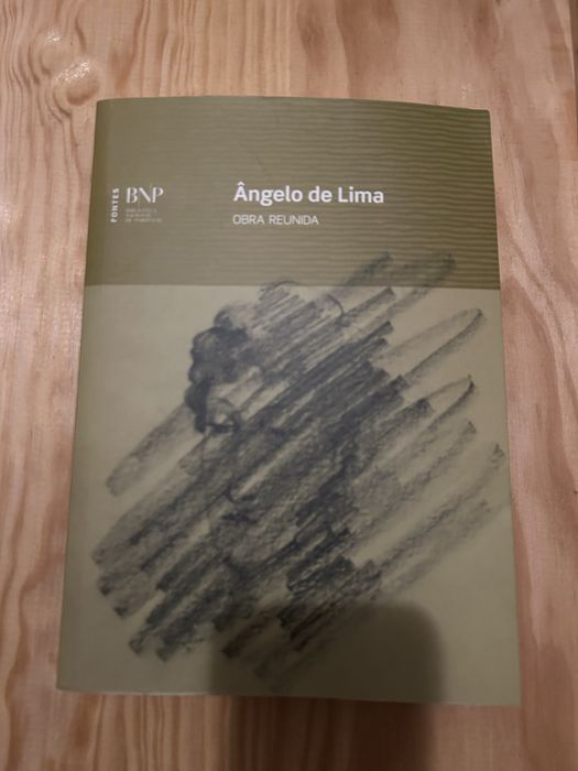 Livro Ângelo de Lima obra reunida.