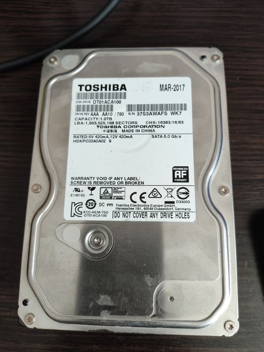 Продам hdd, проверенные спец програмами