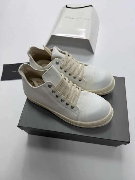 Нові Кеди Rick Owens Ramones DRKSHDW White Low/size 37-44/ Преміум якість!