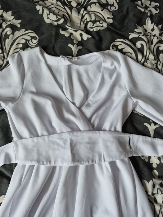 Біла сукня 46-48 розмір