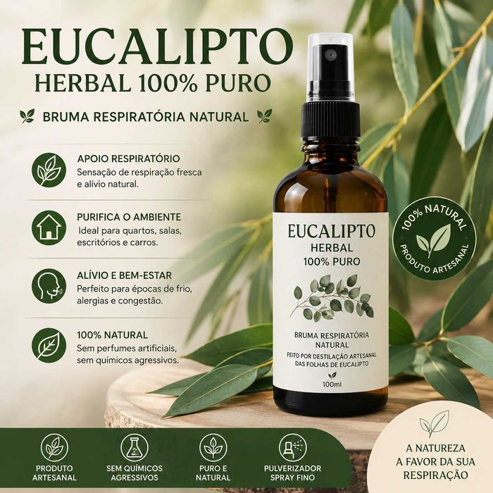 Eucalipto Herbal 100% Puro