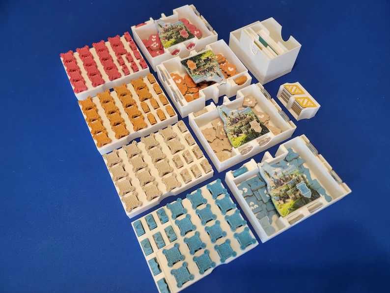 Insert organizer do gry planszowej Rebirth (Nowa Ziemia)