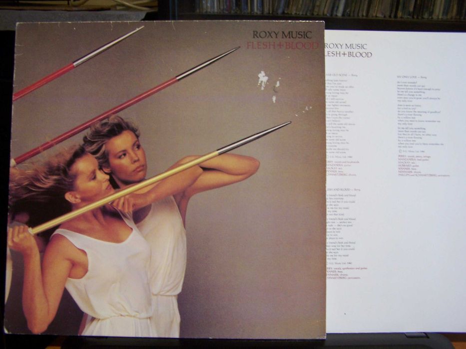 ВИНИЛ Roxy Music-Flesh+Blood VG+/NM- EX+ Англия