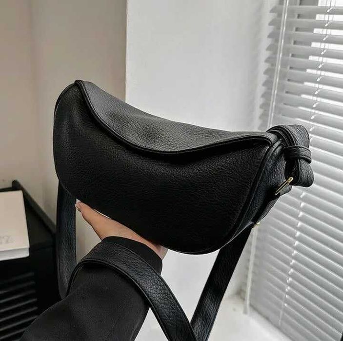 Сумка через плечо искусственная кожа 30х14х11см