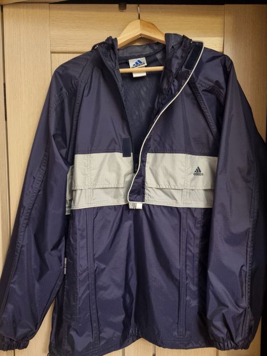 Винтажный Анорак Adidas куртка адидас. Ветровка adidas