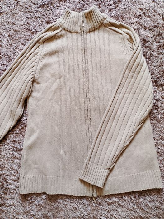 Sweter męski na suwak