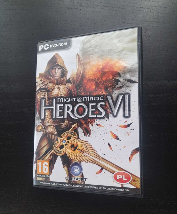 MIGHT & MAGIC HEROESVI, pudełko i płytka