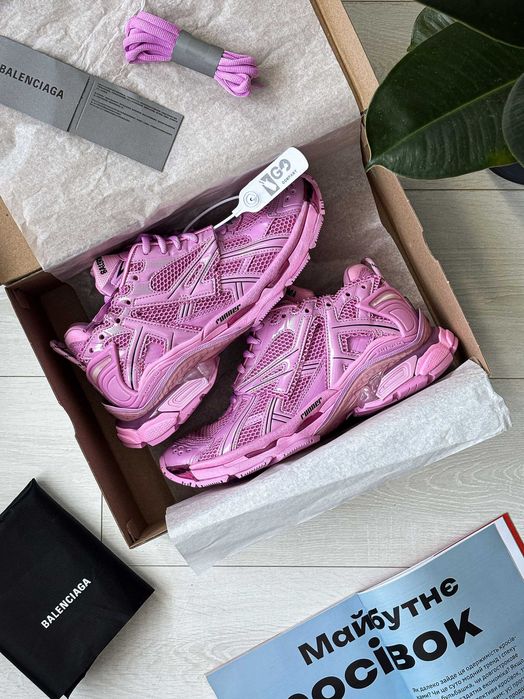 !SALE! Balenciaga Runner All Pink Premium 36 37 38 39 40 41 42  баленсіага