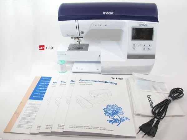Máquina de Bordar Brother Innovis 800E - Como Nova e Pronta para Criar