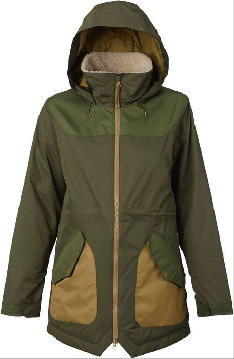 Жіноча зимова куртка BURTON - PROWESS /RIFLE GREEN