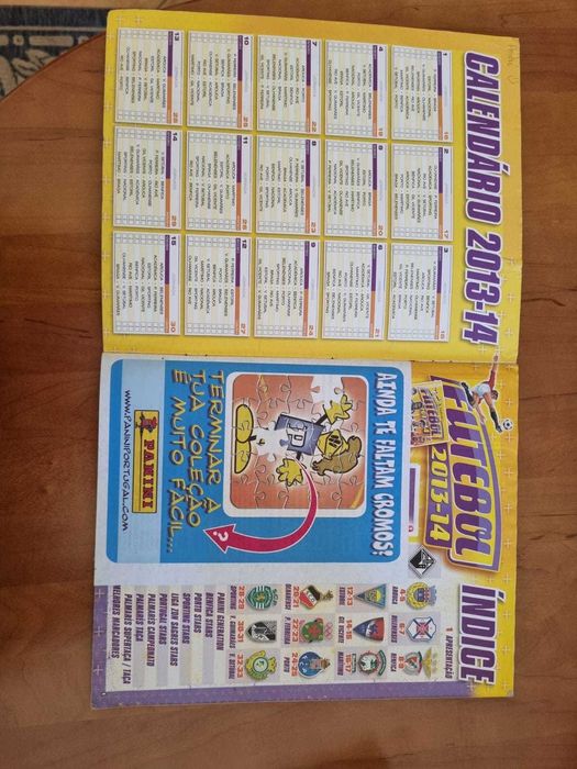 Caderneta Futebol 13 - 14 Completa