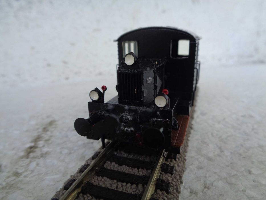 1:87 BRAWA Locomotiva diesel  Comboio de manobras