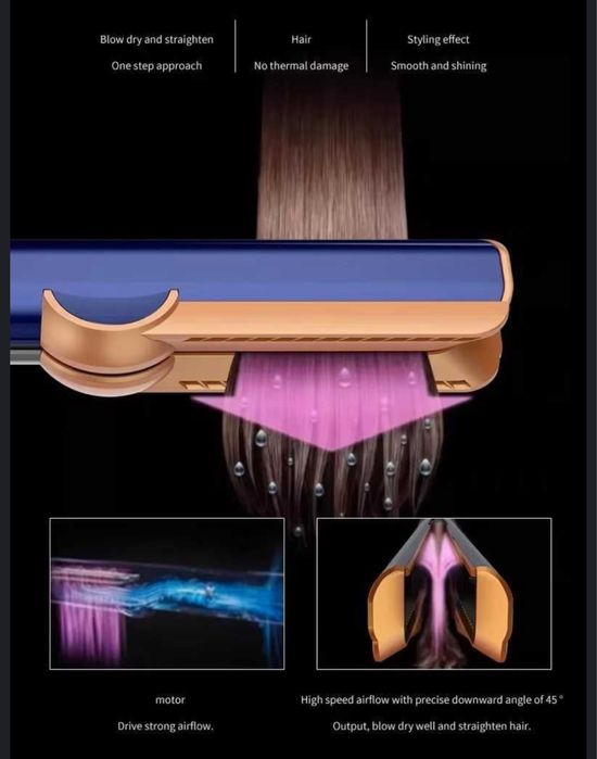 Фен-вирівнювач Airstrait Фен - выпрямитель для волос