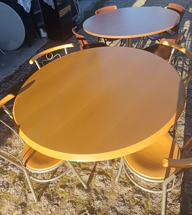 Mesas redondas diâmetro 1,20m