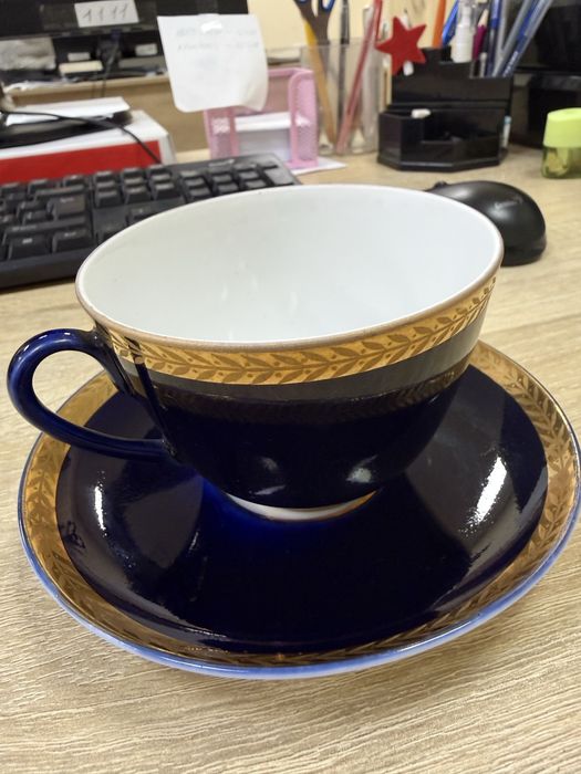 Вінтажна чайна пара ЛФЗ