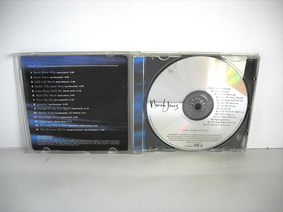 Norah Jones "Come away with me" CD Capitol Records 2002